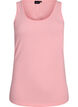 Einfarbiges Basic Top aus Baumwolle, Rot, Packshot image number 0