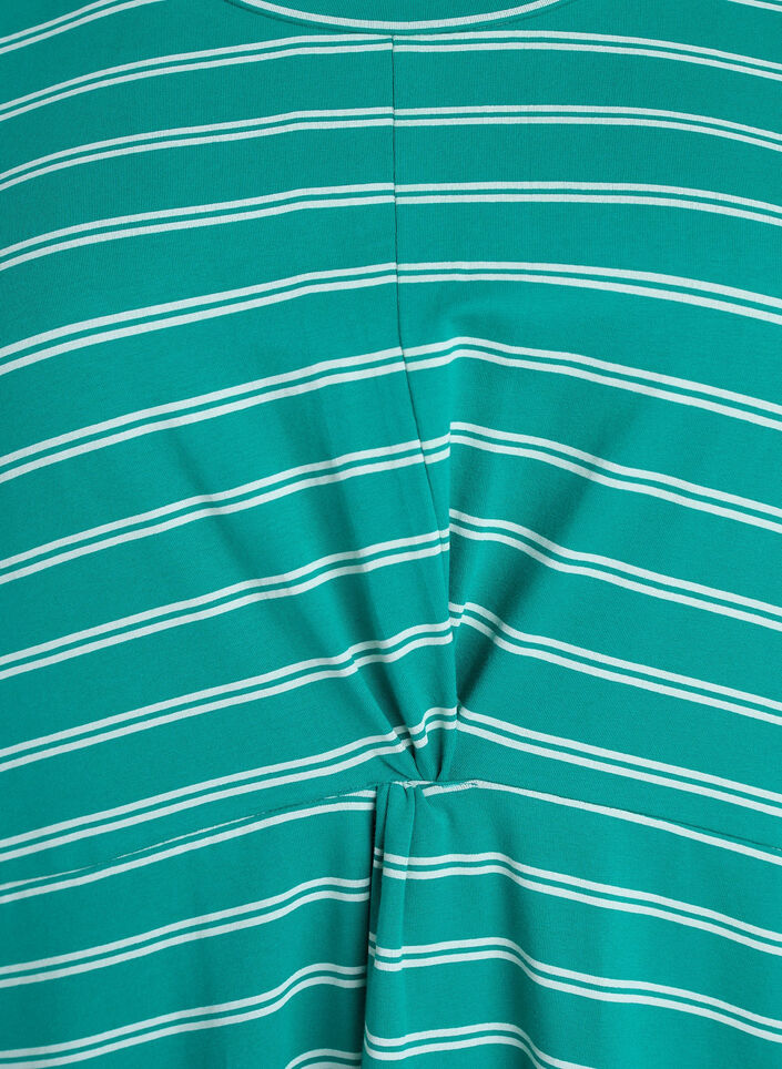 Kleid aus Baumwolle mit Twist-Detail, Gr&uuml;n, Packshot image number 2