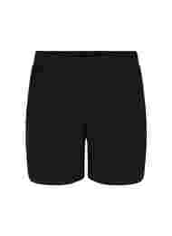 Lockere Shorts mit Struktur, Black, Packshot