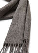 Wollschal mit Fransen, Grau, Packshot image number 1