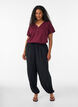 T-Shirt mit Knopfleiste, Dunkles Bordeaux, Model image number 1