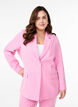 Klassischer Blazer mit Knopfverschluss, Pink, Model image number 0