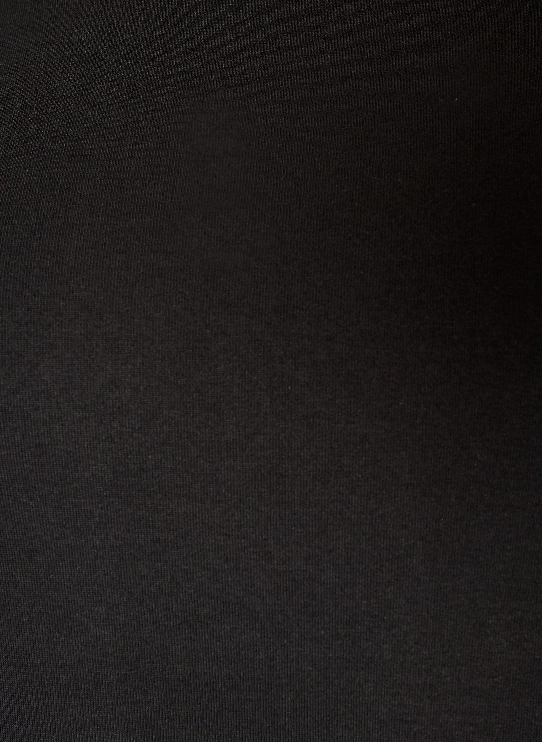 ZizziLangarm-Basic-T-Shirt mit Rundhalsausschnitt, Schwarz, Packshot image number 2