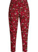 Pyjamahose aus Baumwolle mit Print, Rot, Packshot image number 1