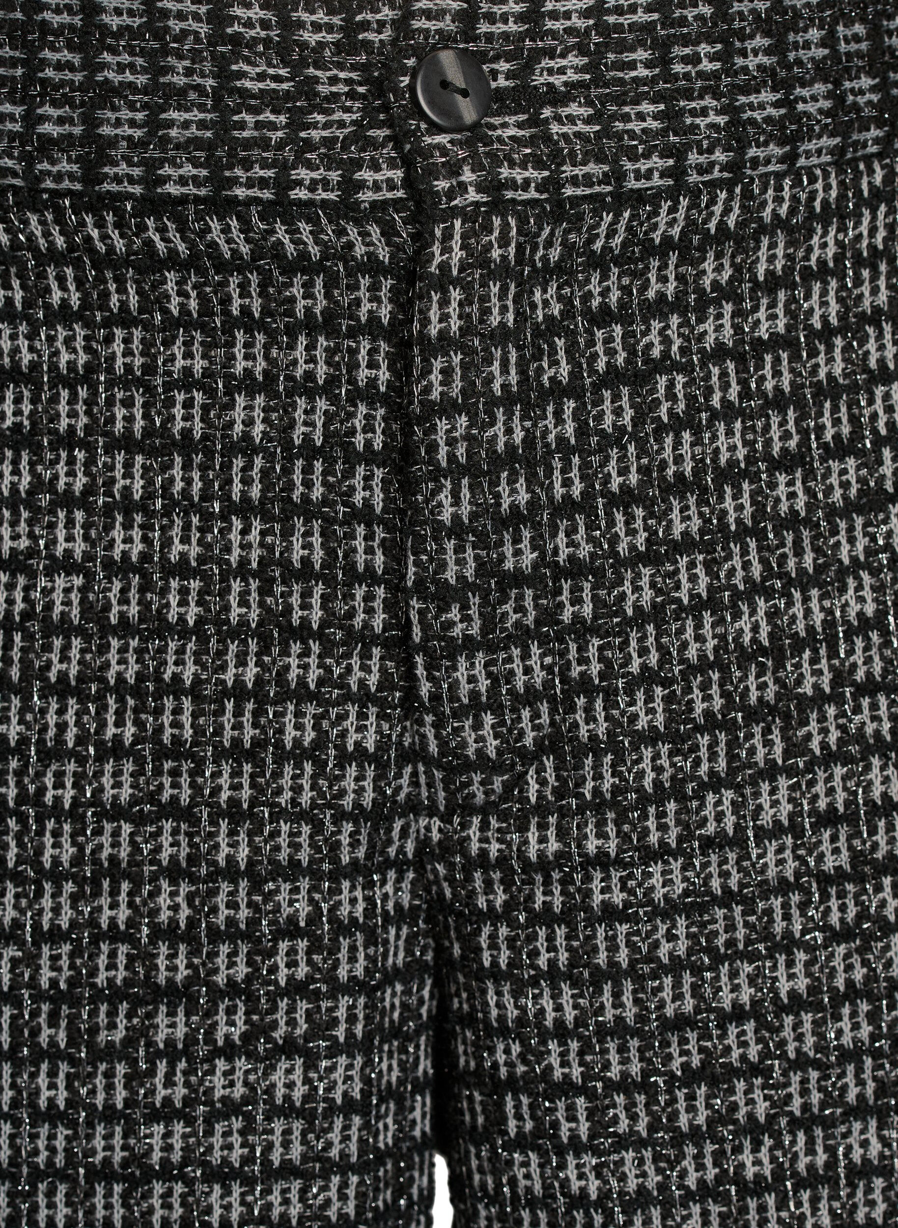 ZizziLockere Boucl&eacute;-Shorts mit Taschen, Schwarz, Packshot image number 2