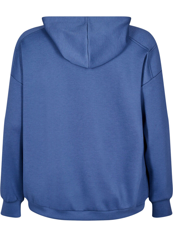 Sportlicher Hoodie, Vintage Indigo, Packshot image number 1