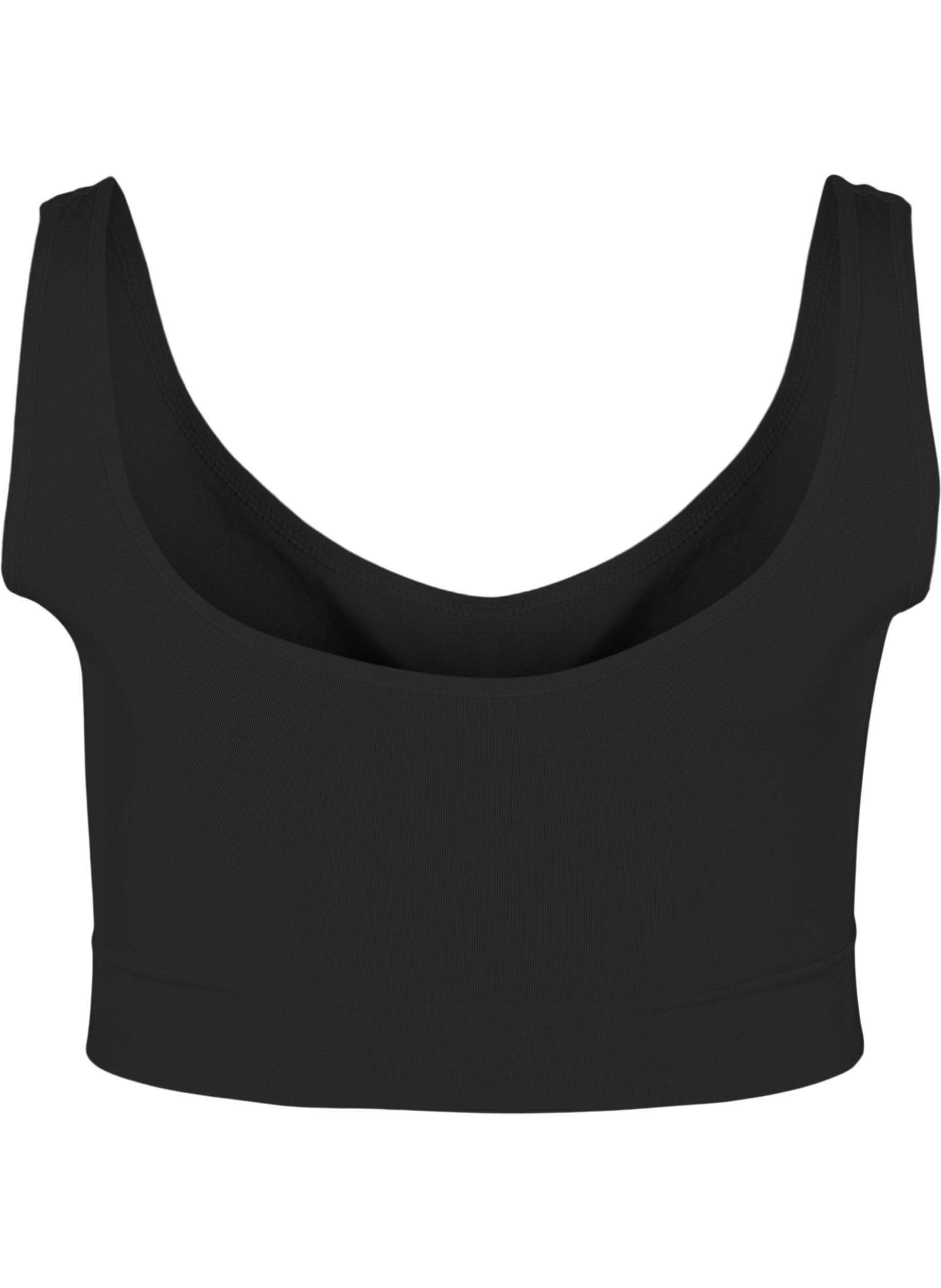ZizziWeicher BH ohne Wattierung, Schwarz, Packshot image number 1