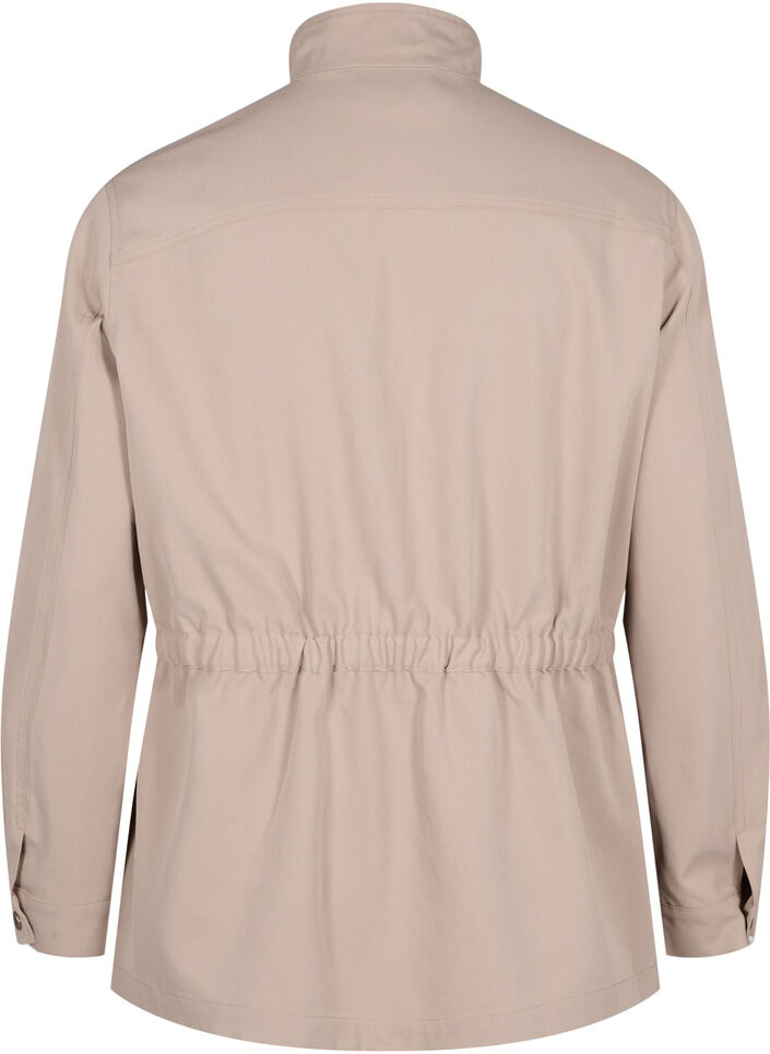 Armee-Jacke mit Tunnelzug am Bund, Lark, Packshot image number 1