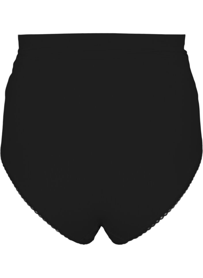 Nahtlose Umstandsunterhose, Schwarz, Packshot image number 1