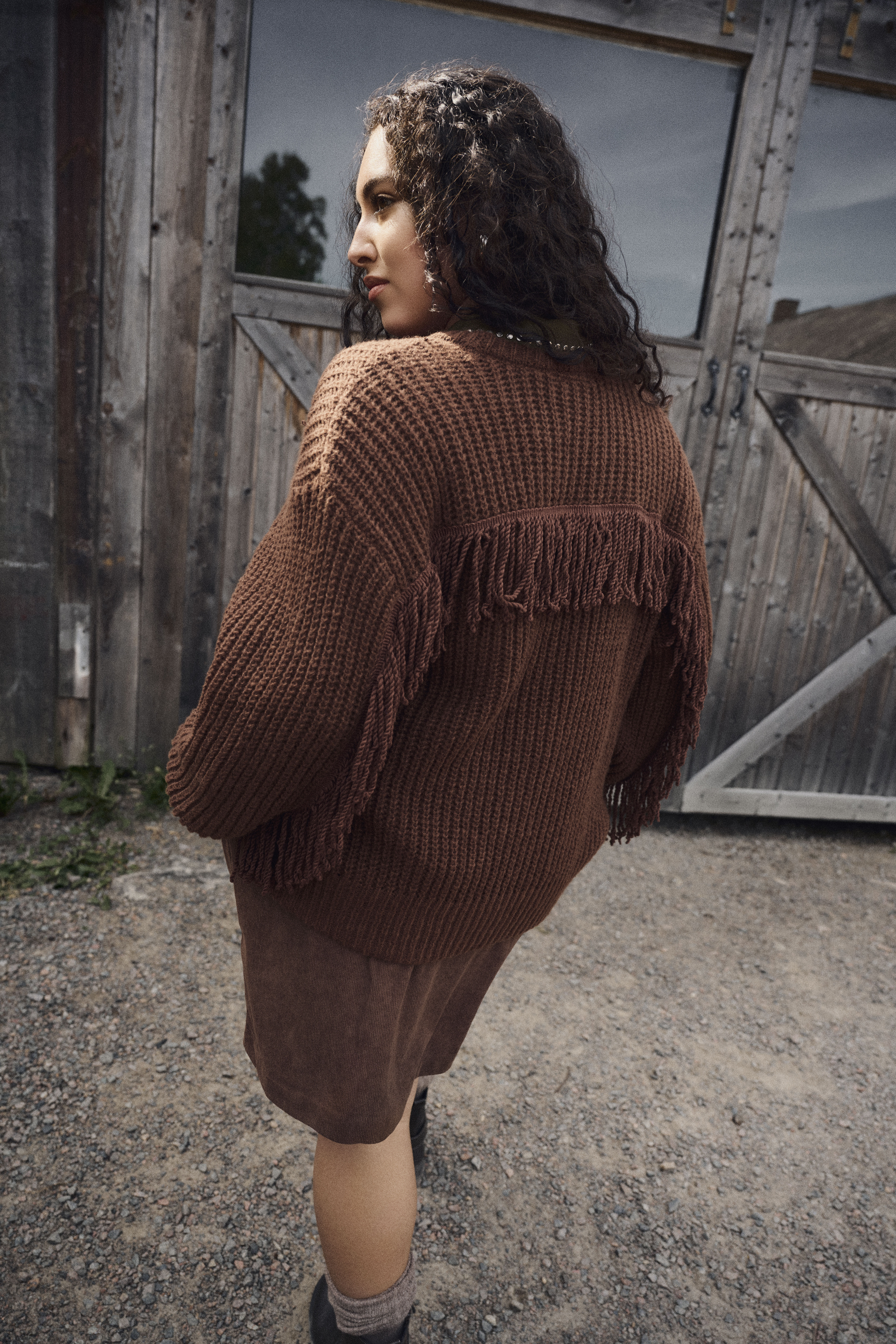 ZizziStricken mit Fransen, , Model