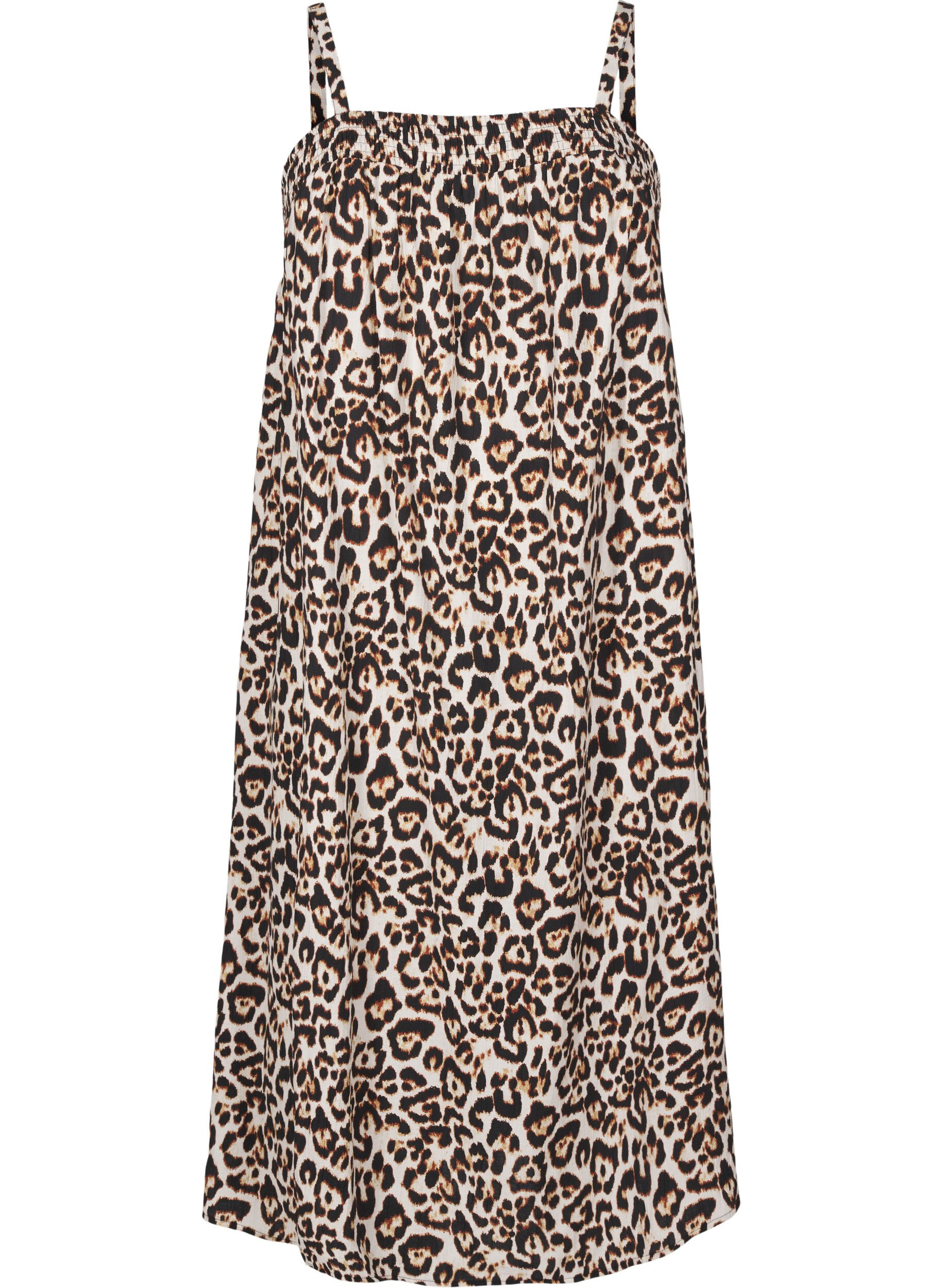 Midi-Tr&auml;gerkleid aus Viskose