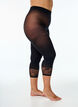 50 Denier Strumpfhose mit Spitzensaum, Schwarz, Packshot image number 0