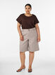 T-Shirt aus Baumwolle mit H&auml;keldetail, Braun, Model image number 1