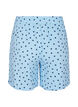 Shorts aus Baumwoll-Musselin mit Herzen, Blau, Packshot image number 1