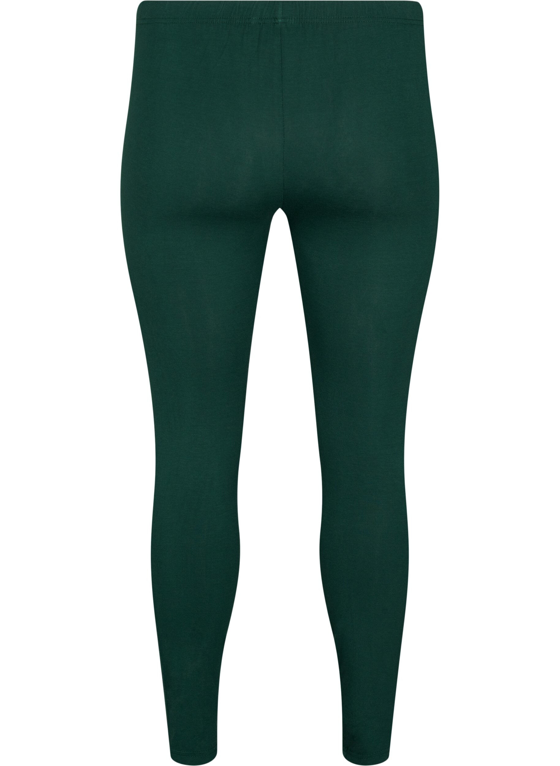 ZizziBasic Leggings aus Viskose, Gr&uuml;n, Packshot image number 1