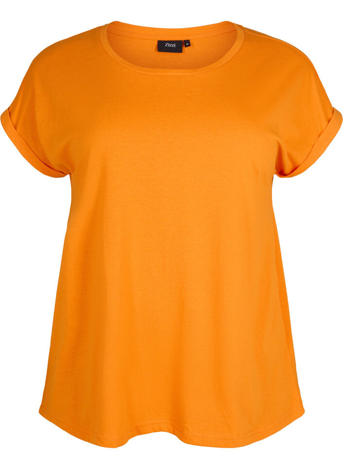Kurzärmeliges T-Shirt aus einer Baumwollmischung, Exuberance, Packshot image number 0
