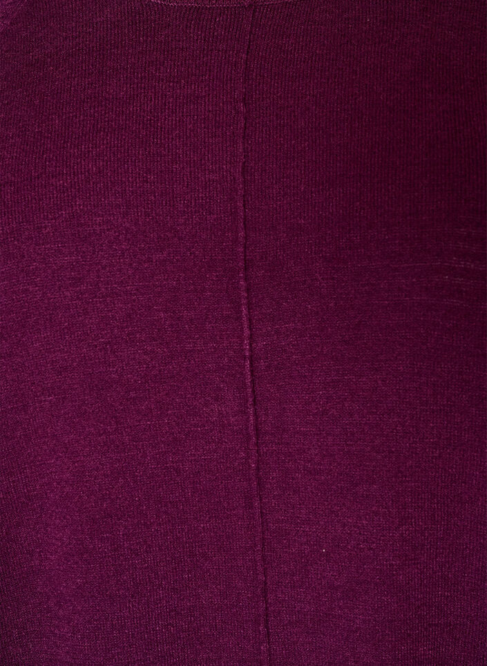 Strickkleid mit Raglan&auml;rmeln und Mittelnaht, Rot, Packshot image number 2