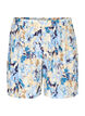 Locker sitzende Shorts aus Viskose, Blue Graphic AOP, Packshot image number 0