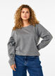 Sweatshirt mit Kontrastnähten, Medium Grey Mél, Model image number 0