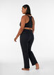 Sporthose aus Baumwolle, Schwarz, Model image number 2
