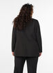 Klassischer Blazer mit Knopfverschluss, Schwarz, Model image number 2