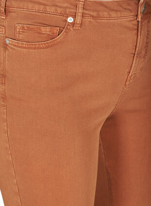 Hochtaillierte Super Slim Amy jeans, Brown ASS, Packshot image number 2