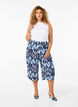 Culotte-Hose aus Viskose mit Aufdruck, Blue Ethnic AOP, Model image number 0
