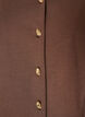 Figurbetonter Cardigan aus Jersey mit dekorativen Kn&ouml;pfen, Braun, Packshot image number 2