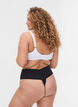 2er-Pack G-String mit hoher Taille, Schwarz, Model image number 1