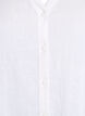 Lange Bluse aus Leinen und Viskose, Weiß, Packshot image number 2