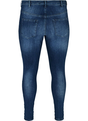 Amy Jeans, Blue denim, Packshot image number 1