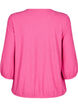 Bluse mit Struktur und 3/4-&Auml;rmeln, Rot, Packshot image number 1