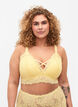 Bralette mit String-Details und weicher Polsterung, Pale Banana ASS, Model image number 0