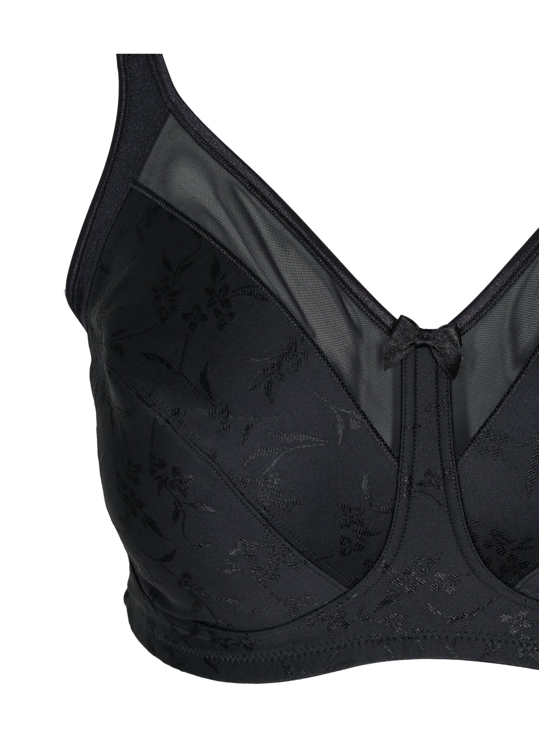 ZizziBH mit Mesh Details , Black, Packshot image number 2