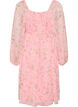Partykleid aus Chiffon mit langen &Auml;rmeln, Rot, Packshot image number 1