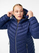 Leichte Steppjacke mit Kapuze, Blau, Model image number 3