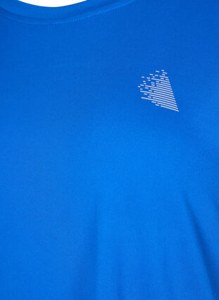 Kurzärmeliges Trainings-T-Shirt, Lapis Blue, Packshot image number 2