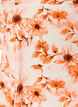 Kurz&auml;rmliges Baumwollkleid mit Aufdruck, Orange, Packshot image number 2