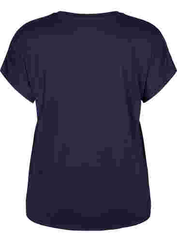 Kurzarm Trainingsshirt, Night Sky, Packshot image number 1