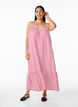 Sommerkleid mit Streifen und A-Linie, Pink, Model image number 0