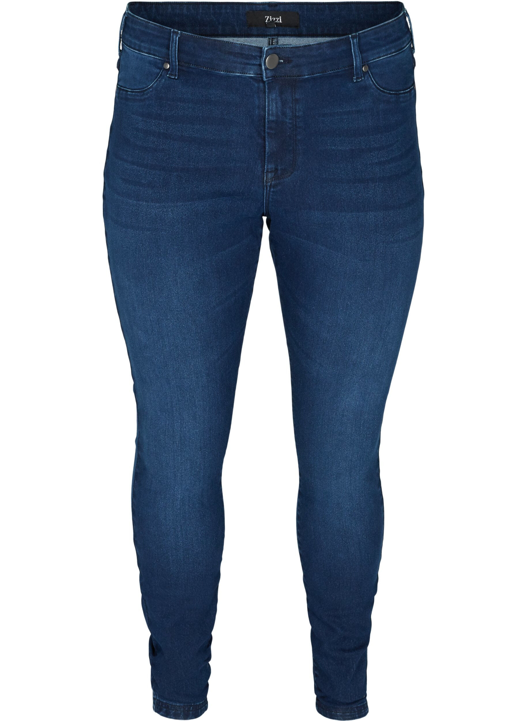 ZizziJeggings aus Baumwollmischung, Dark blue denim, Packshot image number 0