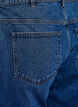 Jeans mit weitem Bein und hohem Bund, Blau, Packshot image number 3
