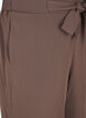 Lockere Hose mit hoher Taille und Bindegürtel, Braun, Packshot image number 2