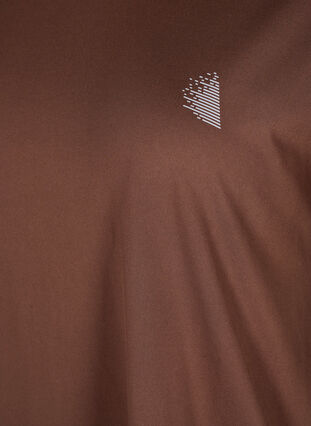 Kurzärmeliges Trainings-T-Shirt, Chocolate Martini, Packshot image number 2