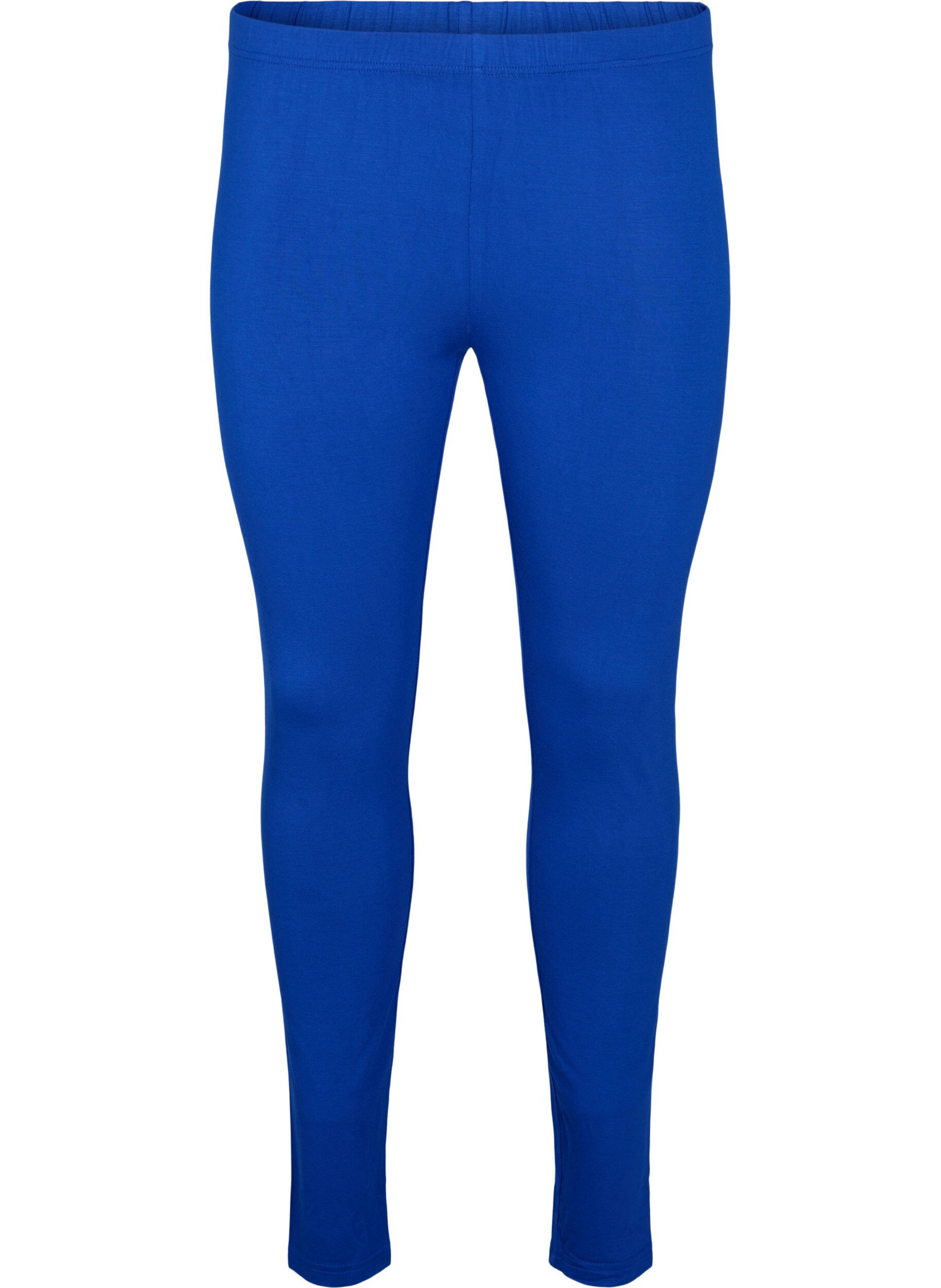 ZizziBasic-Leggings aus Viskose, Blau, Packshot image number 0