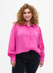 Bluse aus TENCEL™ Modal, Phlox Pink, Model image number 0