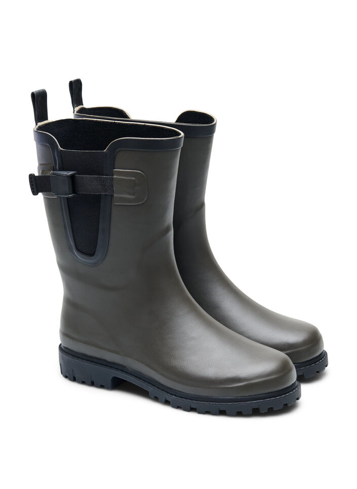 Lange weite Gummistiefel, Tarmac, Packshot image number 1