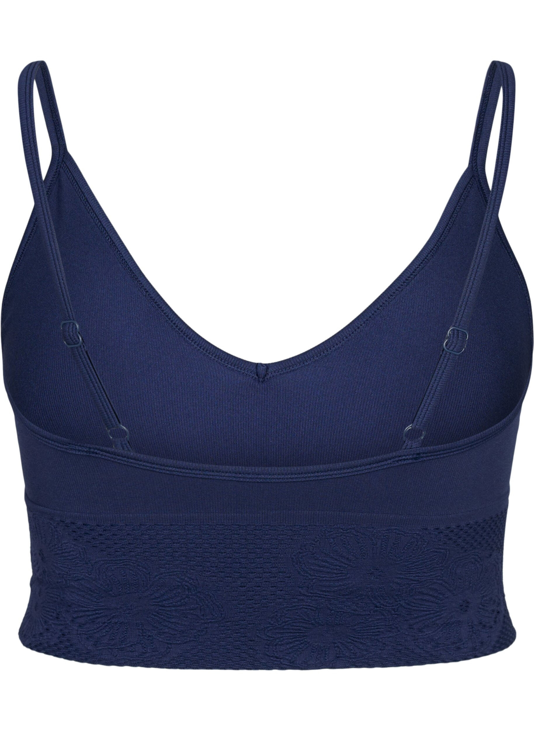 ZizziNahtloses BH-Oberteil, Peacoat ASS, Packshot image number 1