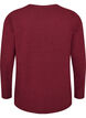 Basic Bluse aus Jersey mit langen &Auml;rmeln, Rot, Packshot image number 1