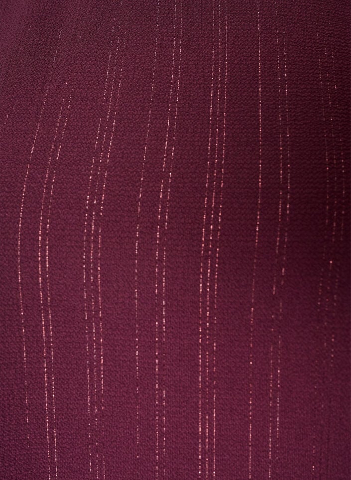 Bluse mit Glitzer, Rot, Packshot image number 2